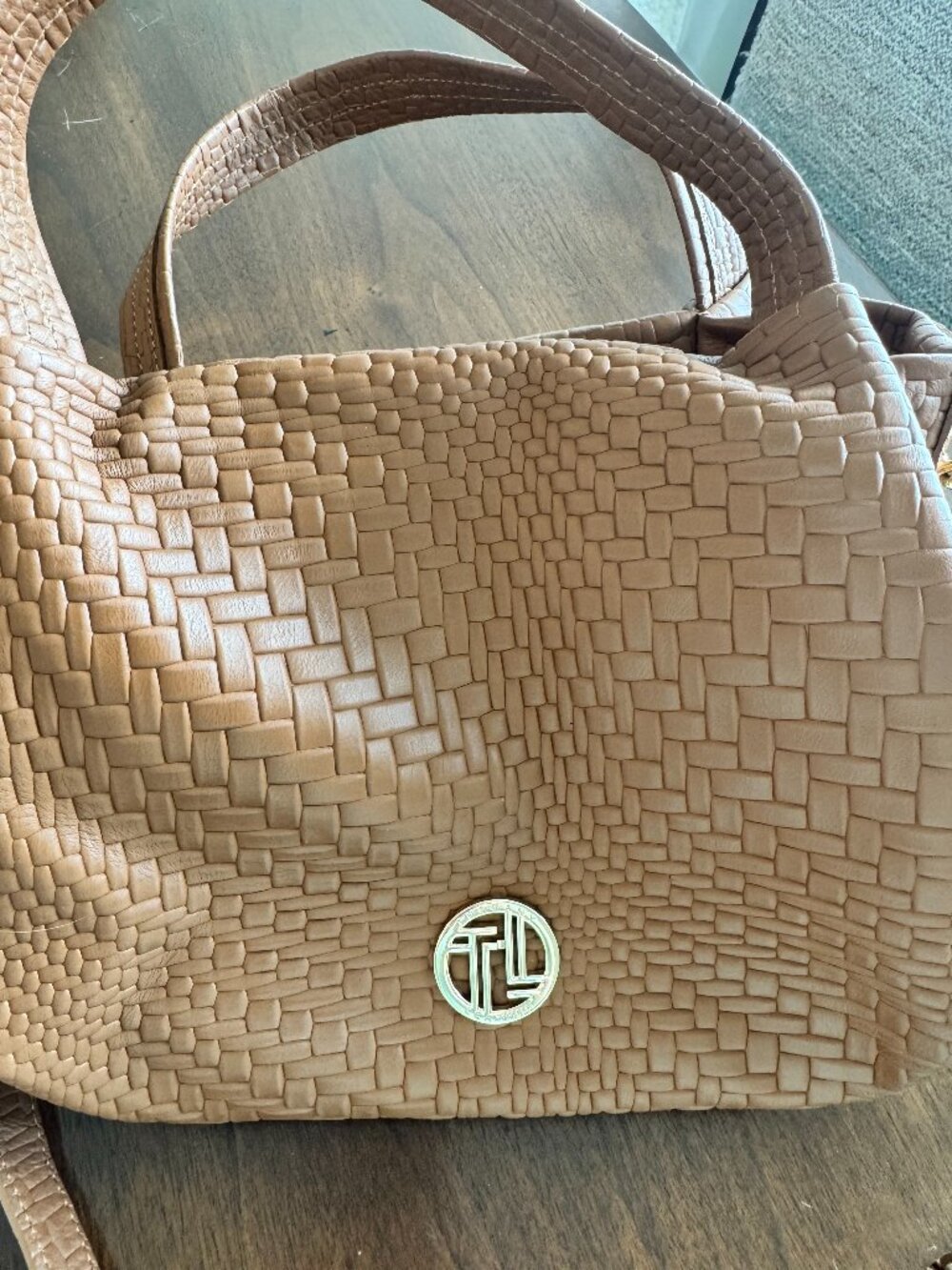 Tan Shoulder/Crossbody Bag from Tuscany Leather